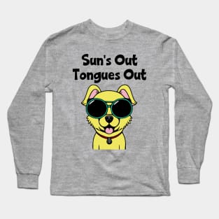 Sun's Out Tongues Out Long Sleeve T-Shirt